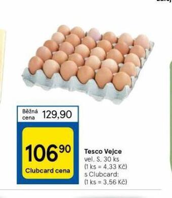 Tesco Tesco vejce s 30 ks nabídka