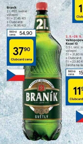 Tesco Pivo braník nabídka