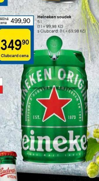 Tesco Heineken soudek nabídka