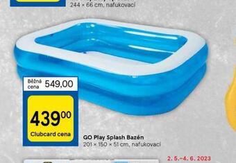 Go play splash bazén
