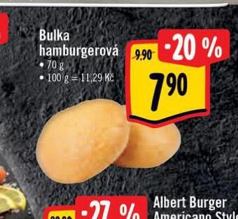 Bulka hamburgerová
