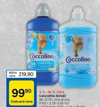 Tesco Coccolino aviváž nabídka
