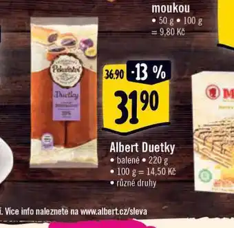 Albert Albert buchtičky nabídka