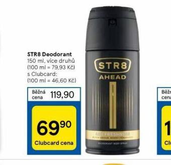 Tesco Str8 deodorant nabídka