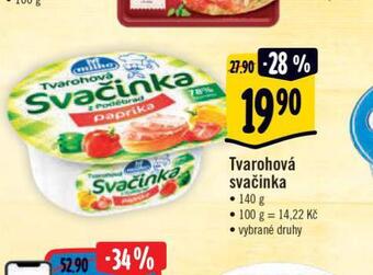 Albert Tvarohová svačinka nabídka