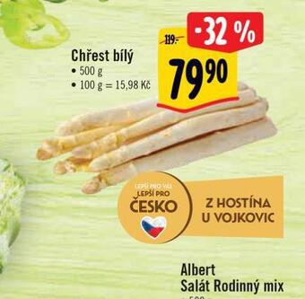 Albert Chřest bílý nabídka