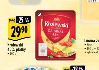 Krolewski 45% plátky