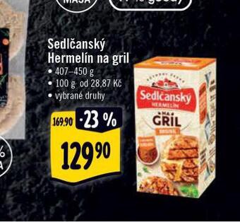 Albert Sedlčanský hermelín na gril nabídka