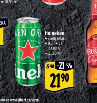 Albert Pivo heineken nabídka