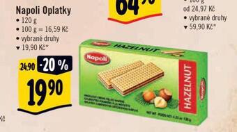 Albert Napoli oplatky nabídka
