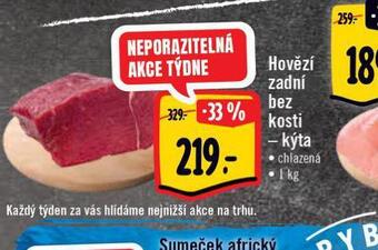 Albert Hovězí zadní bez kosti - kýta nabídka