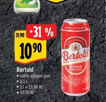 Albert Pivo bertold nabídka