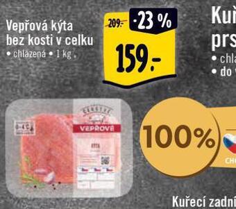 Albert Vepřová kýta bez kosti nabídka