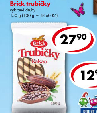 CBA Brick trubičky 150 g nabídka