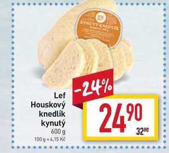 Billa Lef houskový knedlík kynutý 600 g nabídka