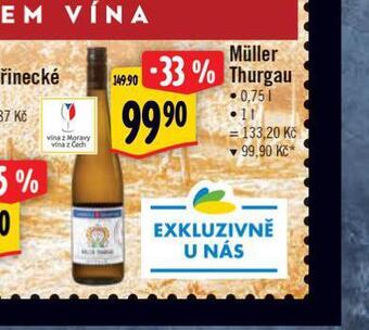 Albert Müller thurgau nabídka