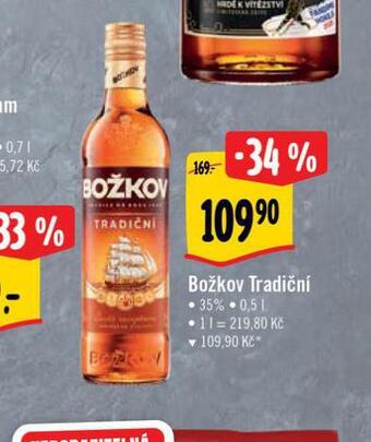 Albert Božkov tradiční nabídka