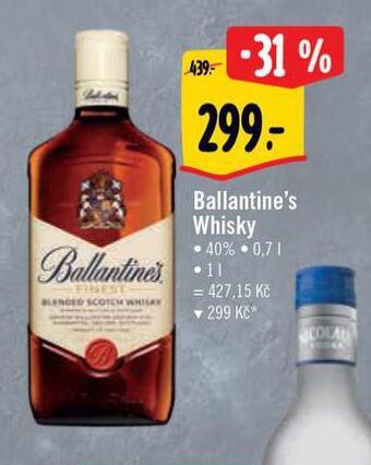Albert Ballantine´s whisky nabídka