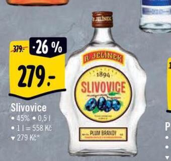 Albert Slivovice nabídka