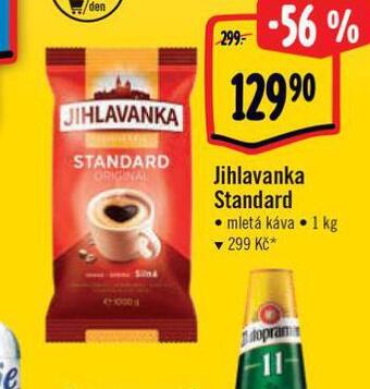 Albert Jihlavanka standard mletá káva nabídka