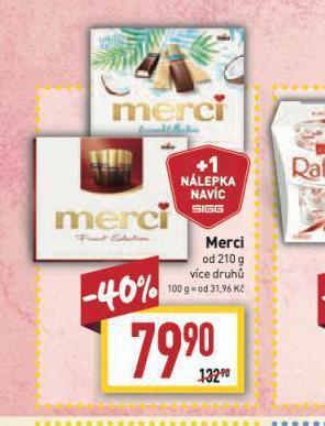 Billa Merci nabídka