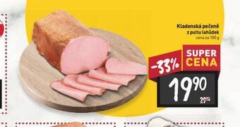 Billa Kladenská pečeně nabídka
