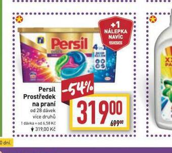 Billa Persil prací prostředek nabídka