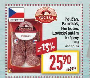 Billa Herkules nabídka