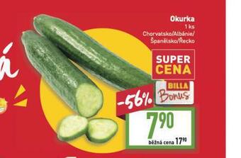 Billa Okurka nabídka
