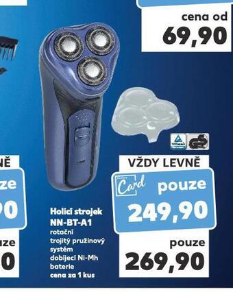 Kaufland Holicí strojek nabídka
