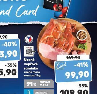 Kaufland Uzené vepřové ramínko nabídka