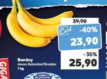 Kaufland Banány nabídka