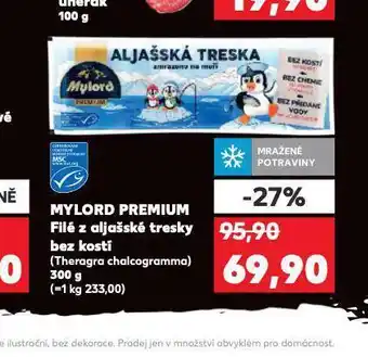Kaufland Mylord premium filé z aljašské tresky nabídka