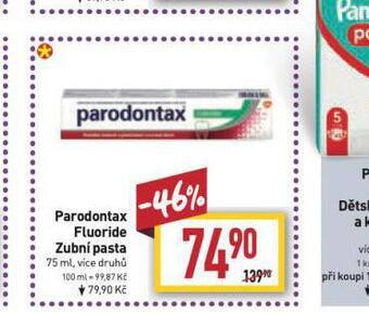 Billa Parodontax zubní pasta nabídka