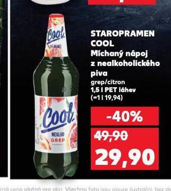 Kaufland Pivo staropramen cool nealko nabídka