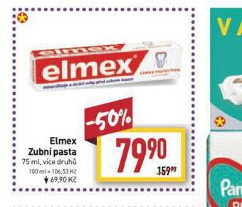 Billa Elmex zubní pasta nabídka