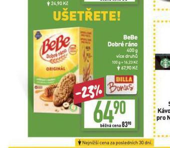 Billa Bebe dobré ráno nabídka