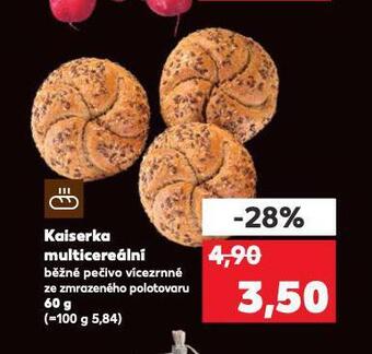 Kaufland Kaiserka multicereální nabídka