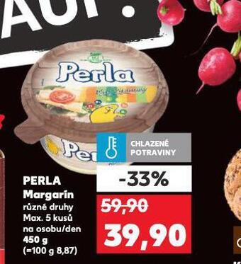 Kaufland Perla margarín nabídka