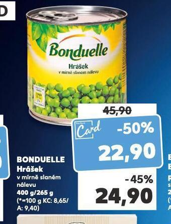 Bonduelle hrášek
