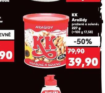 Kaufland Kk arašídy nabídka