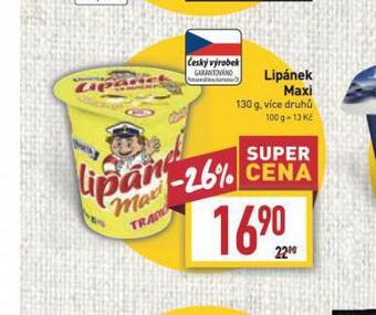 Billa Lipánek maxi nabídka