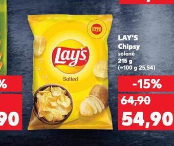 Kaufland Lay´s chipsy nabídka