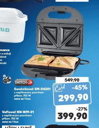 Kaufland Sendvičovač nabídka