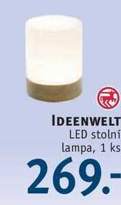 Rossmann Ideenwelt led stolní lampa, 1 ks nabídka