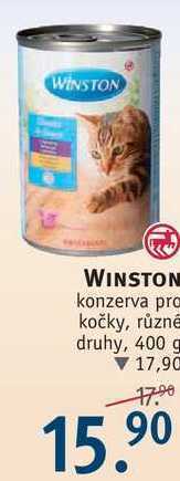 Rossmann Winston konzerva pro kočky, 400 g nabídka