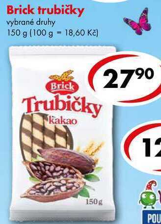 CBA Brick trubičky, 150 g nabídka