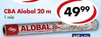 CBA Cba alobal 20 m nabídka