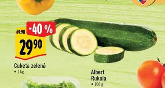 Albert Cuketa zelená nabídka