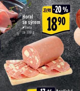 Albert Horal se sýrem nabídka